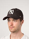Бейсболка AMERICAN NEEDLE арт. SMU694B-NBY New York Black Yankees Archive NL (черный)